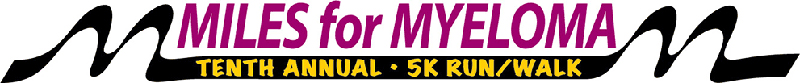 Miles For Myeloma 2018 Banner